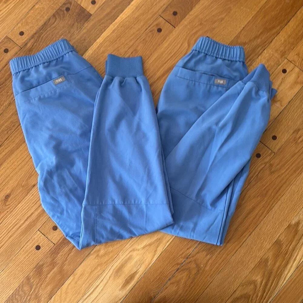 Figs Technical Tansen Jogger Scrub Pants Men M Set of 2 Ciel Blue MXXSW2004